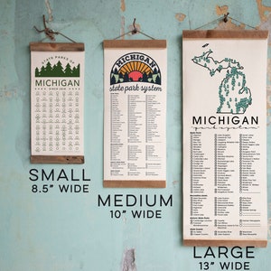 MI State Park Checklists WITH Pen // Pure Michigan // Travel Adventure list // Choose Your Design image 7