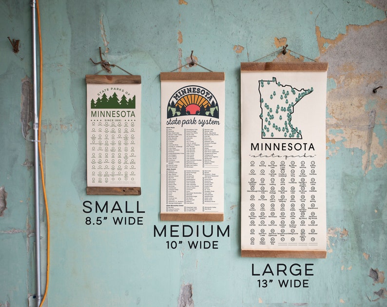MN State Park Adventure Checklist WITH Pen // Minnesota State Park // Travel Minnesota Gift image 3