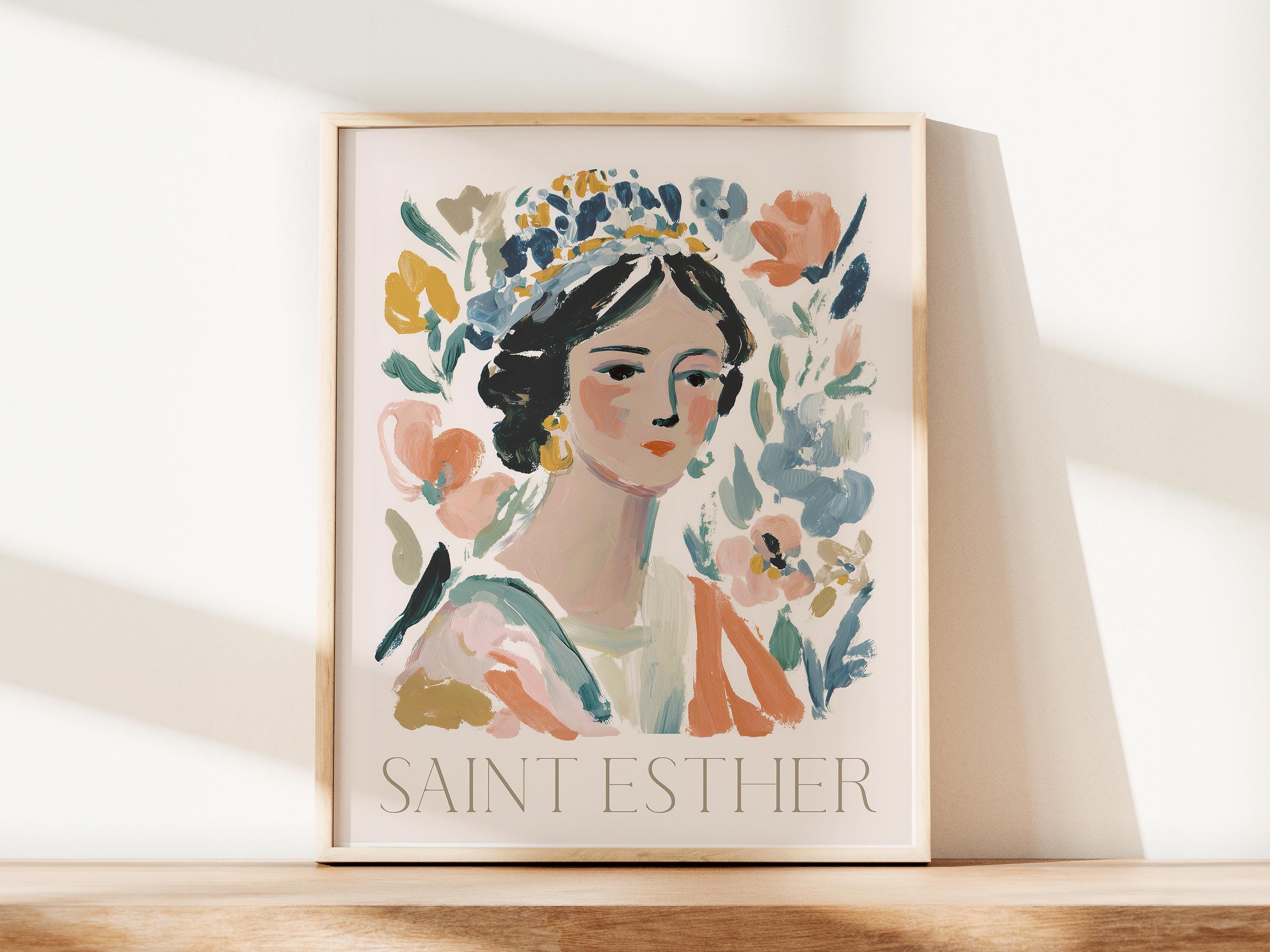 Esther Painting - Etsy