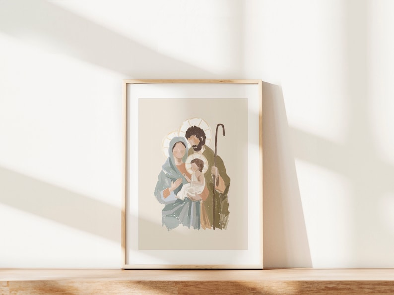 Holy Family Print