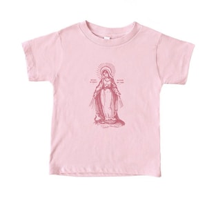 Toddler Virgin Mary T shirt, Catholic t shirt, Catholic Apparel, Catholic tee shirts, religious t shirts, Catholic clothing, Catholic Tee