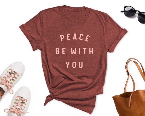 Peace Be With You - Catholic tshirt, Catholic Tee, Christian Tee, Catholic tee shirts, Catholic clothing