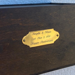 Brass Name Plate Engraved, Trophy Award name tag metal, Brass Name Plaque, Art tag for frames, Memorial Plaque, Picture frame label