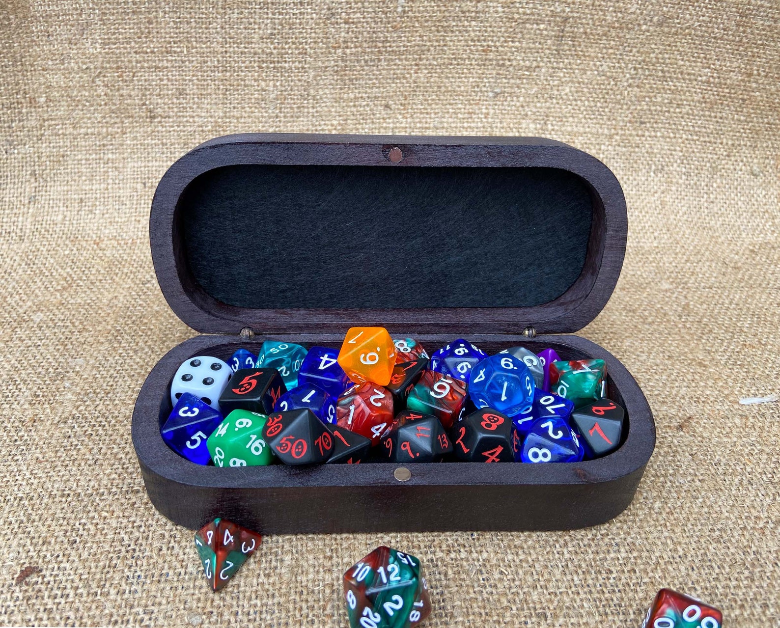 Custom Dnd Dice Box Engraved Dungeons and Dragons Dice Etsy