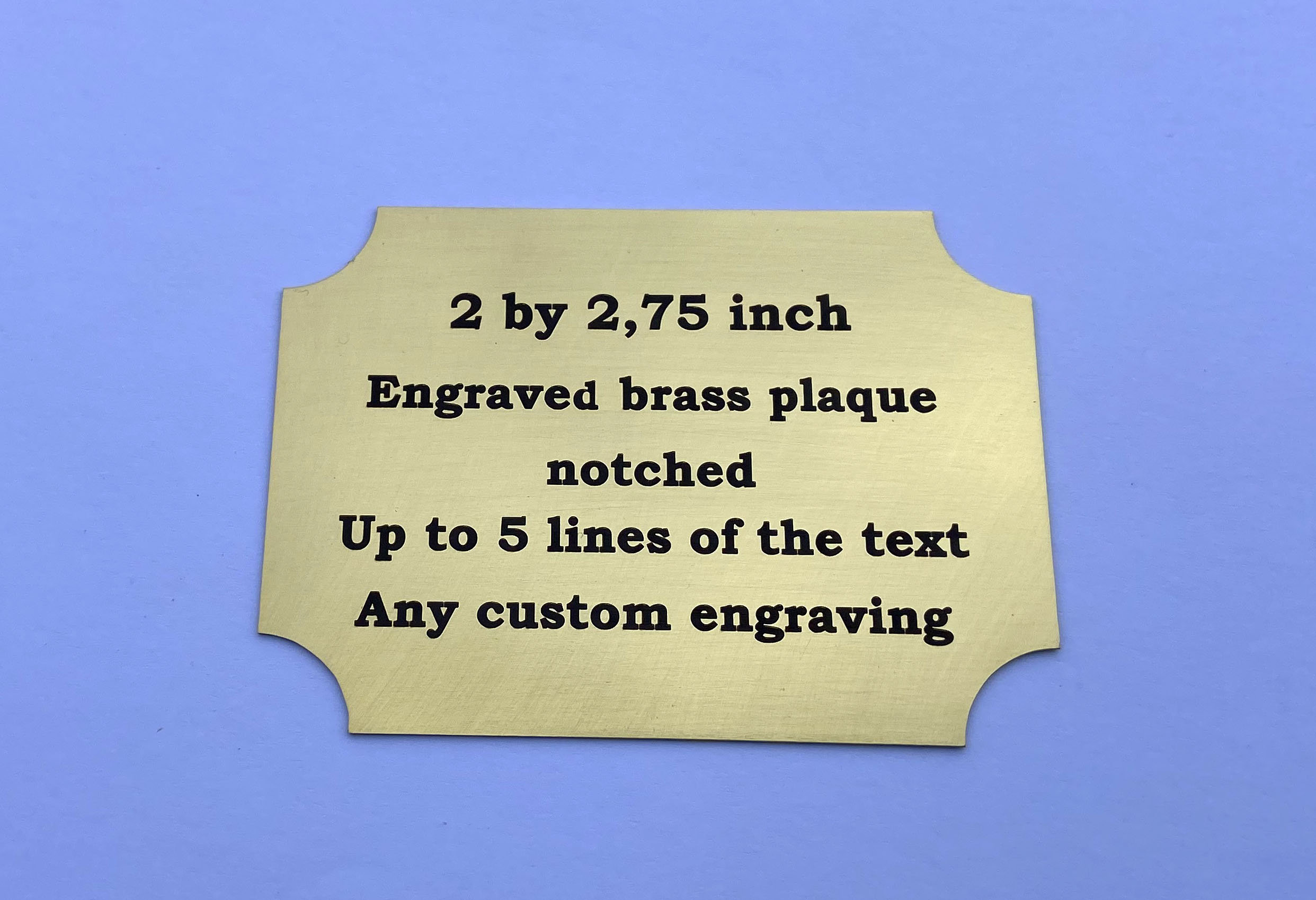 Custom Engraved Brass Plaque Engraved Solid Brass Plate Etsy Australia