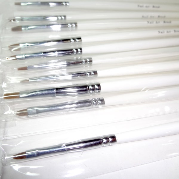 Thin Nail Art Brush Etsy