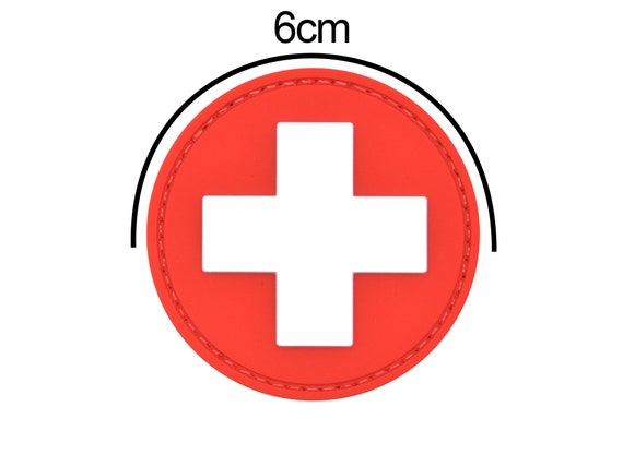 3D Medic Patch, Hook and Loop Backed