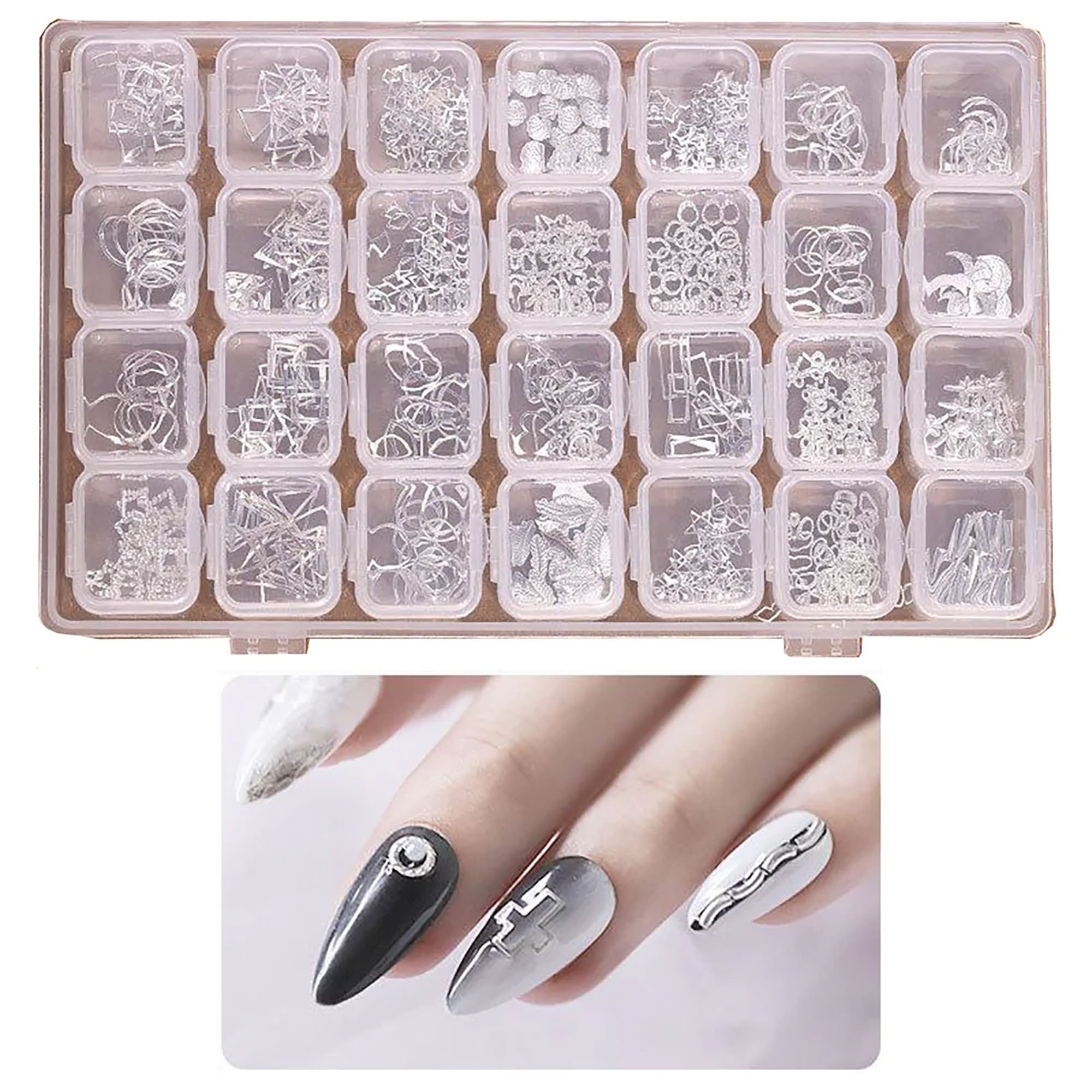 3pcs sticker scrapbook fingernail clipper tools nail tweezers nail art  tweezers hair removal tool nail clippers take the drill Silicone head  pointy