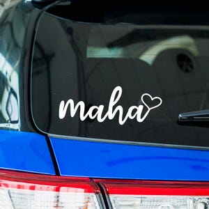 RFK Trump MAHA Heart Vinyl Sticker, Make America Healthy Again, Patriot Die Cut Decal for Cars, Bottles, Tumblers, Planners