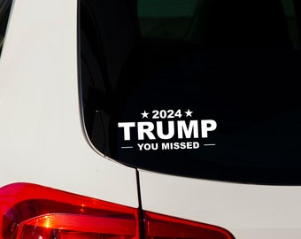 TRUMP FIGHT 2024 Vinyl Decal Sticker MAGA DONALD PRESIDENT FLAG - Foto 5
