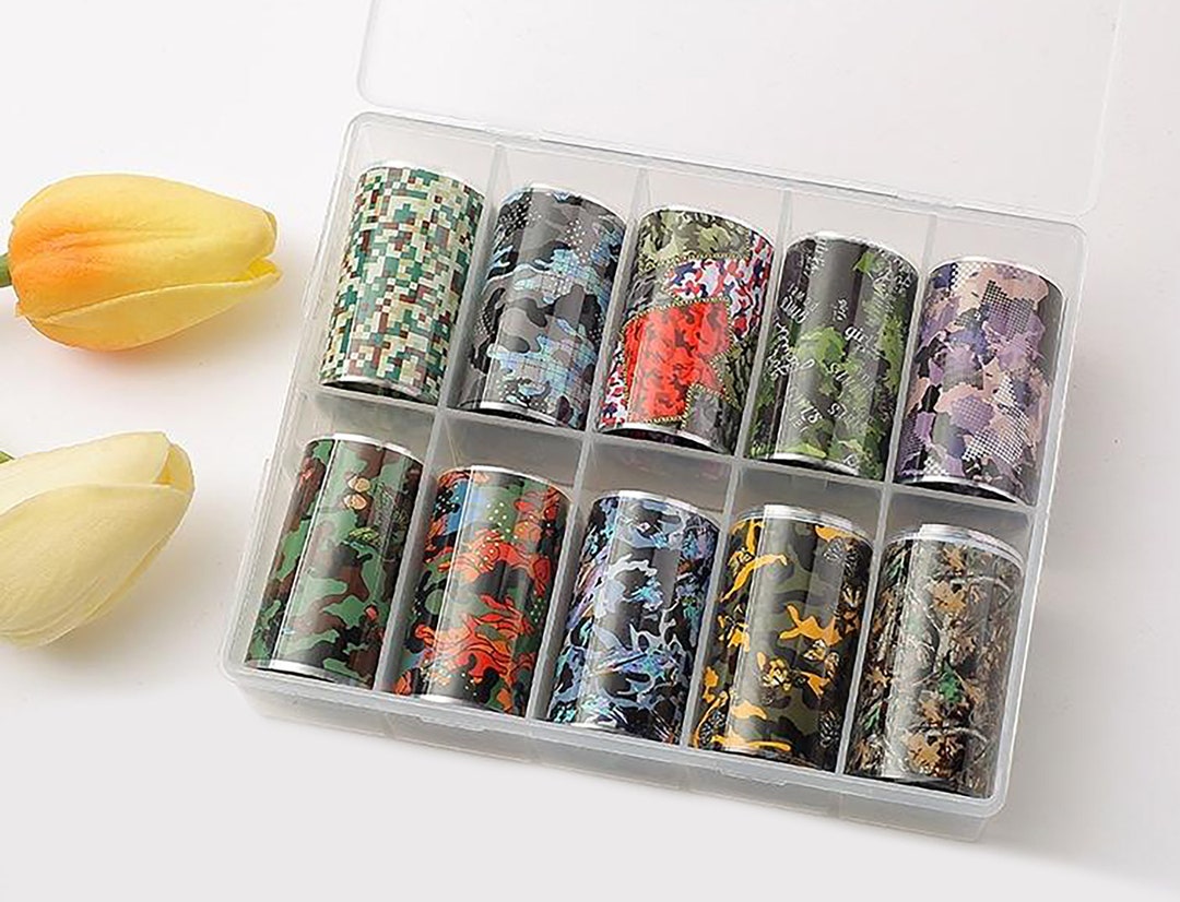 Nail Foil Nail Art Foil Transfer Decal Decoration DIY Nail Foil 3D Nail