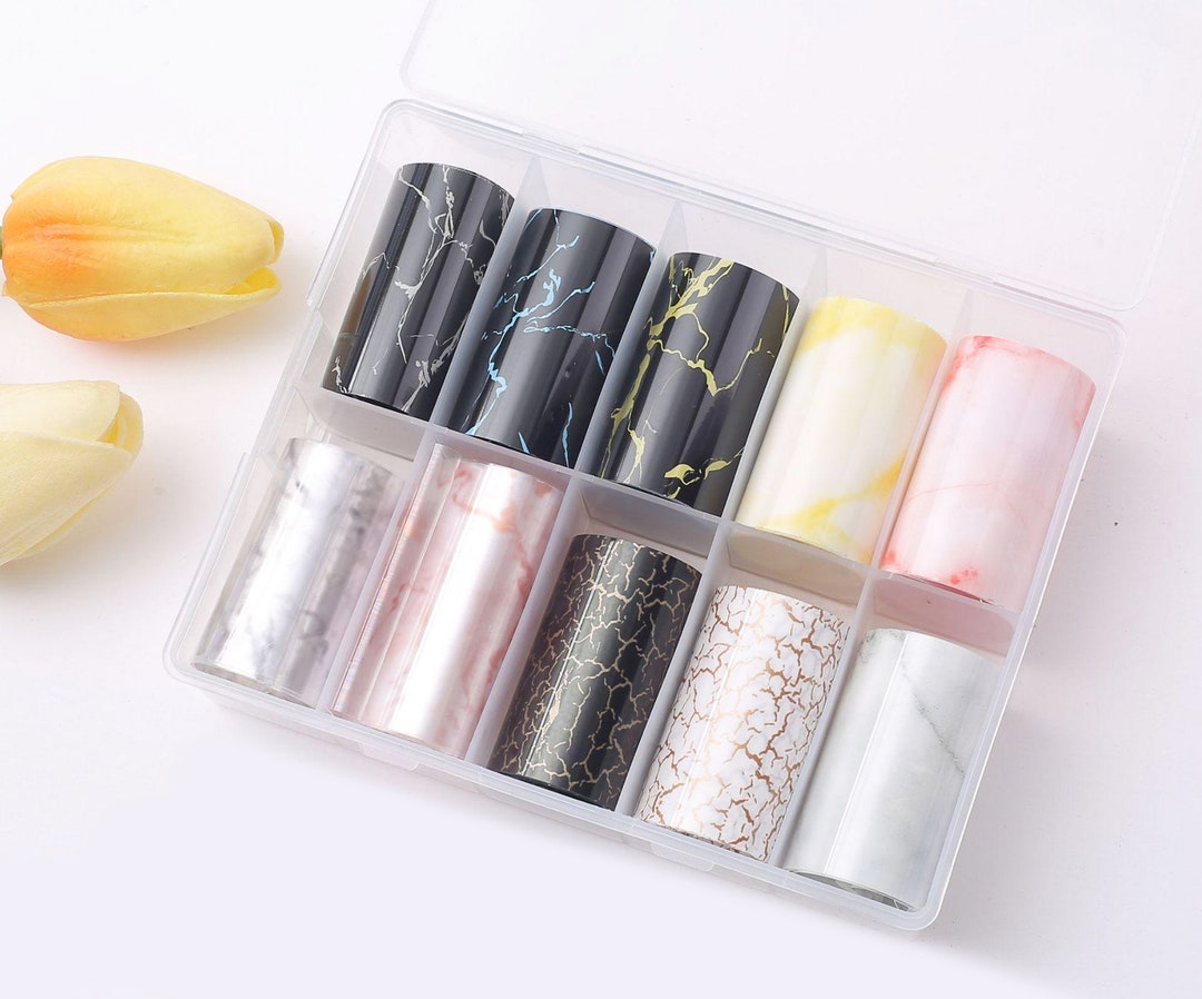 Nail Foil Nail Art Foil Transfer Decal Decoration DIY Nail Foil 3D Nail