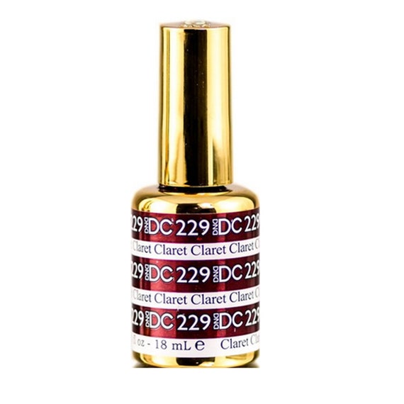 DND DC Mermaid Claret DC229 Glitter Gel Led/uv Gel Polish .6oz - Etsy