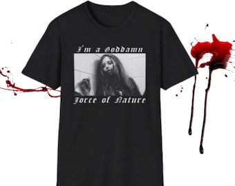 Ginger Snaps | Horror Movie | &quot;I&#39;m a G*dD*mn Force of Nature&quot; | Unisex Softstyle Tee