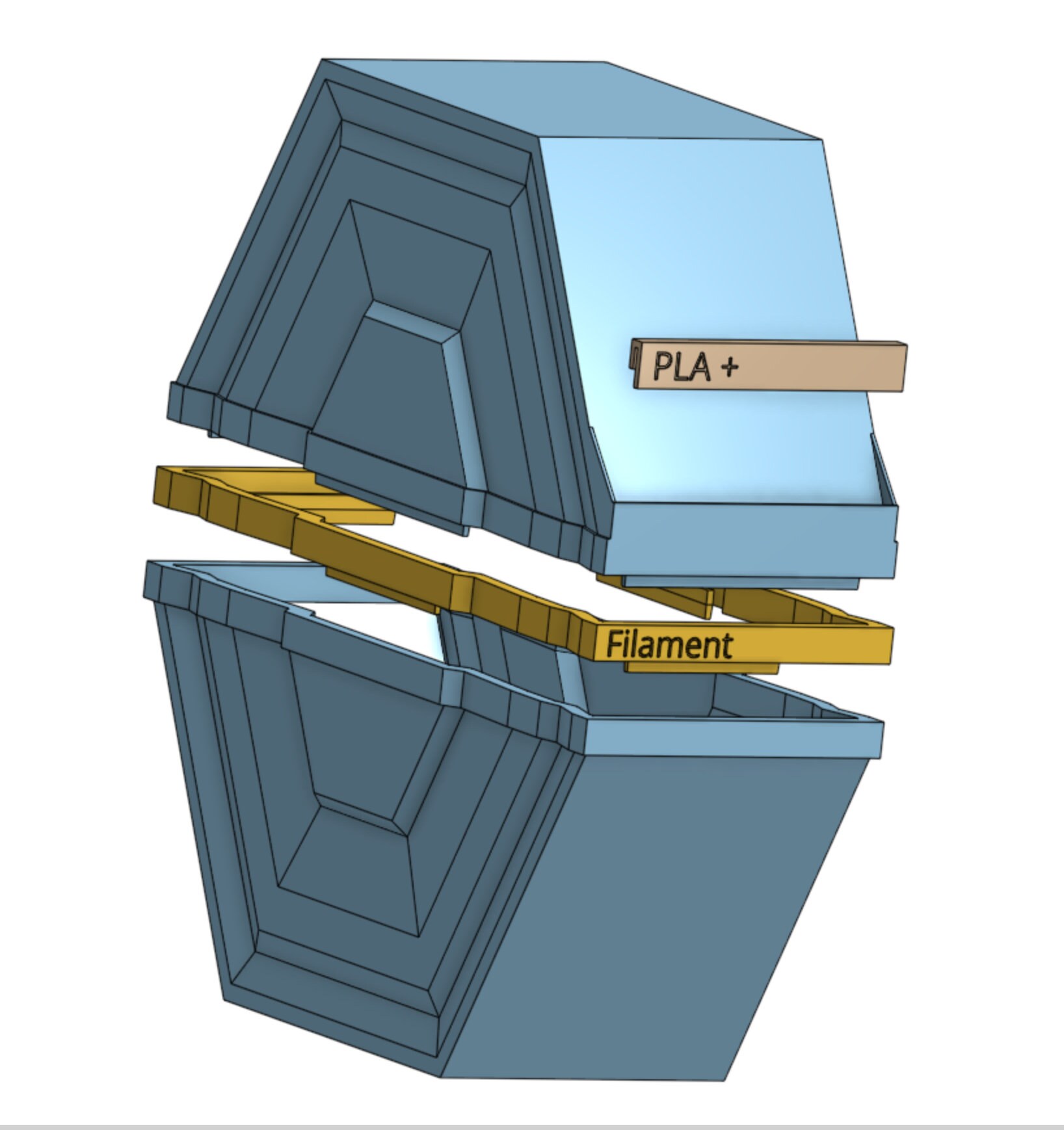 Filament Storage Box (hubcap) - Etsy