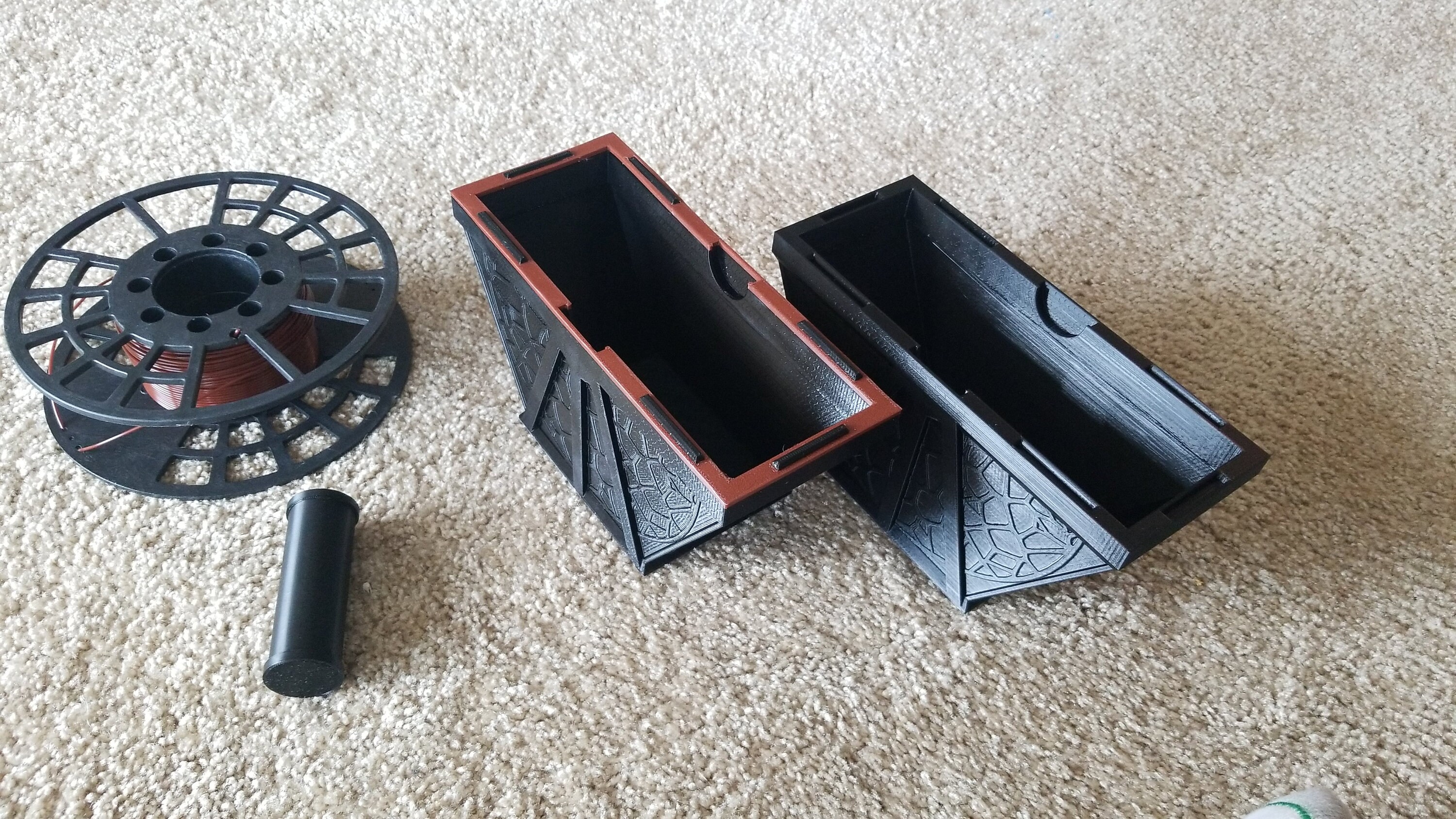 Filament Storage Box, Voronoi With Spool Holder - Etsy