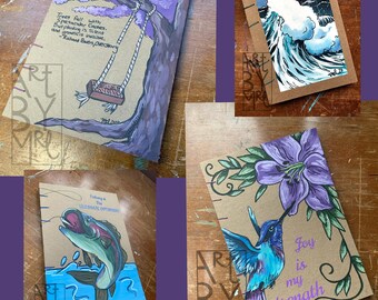 Personalized Handmade Custom Sketchbooks