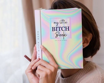 My Bitch Book - Therapeutic Stress Relief Journal | Self Help Journal | Fun Gift for Her | Mindfulness Journal | Bitching Journal Diary