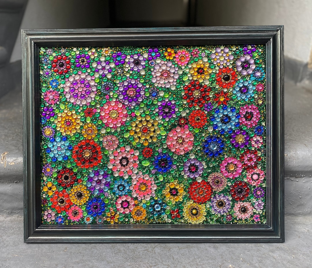 天然石 花柄 アート額縁 il_1080xN.5203839737_lfst.jpg