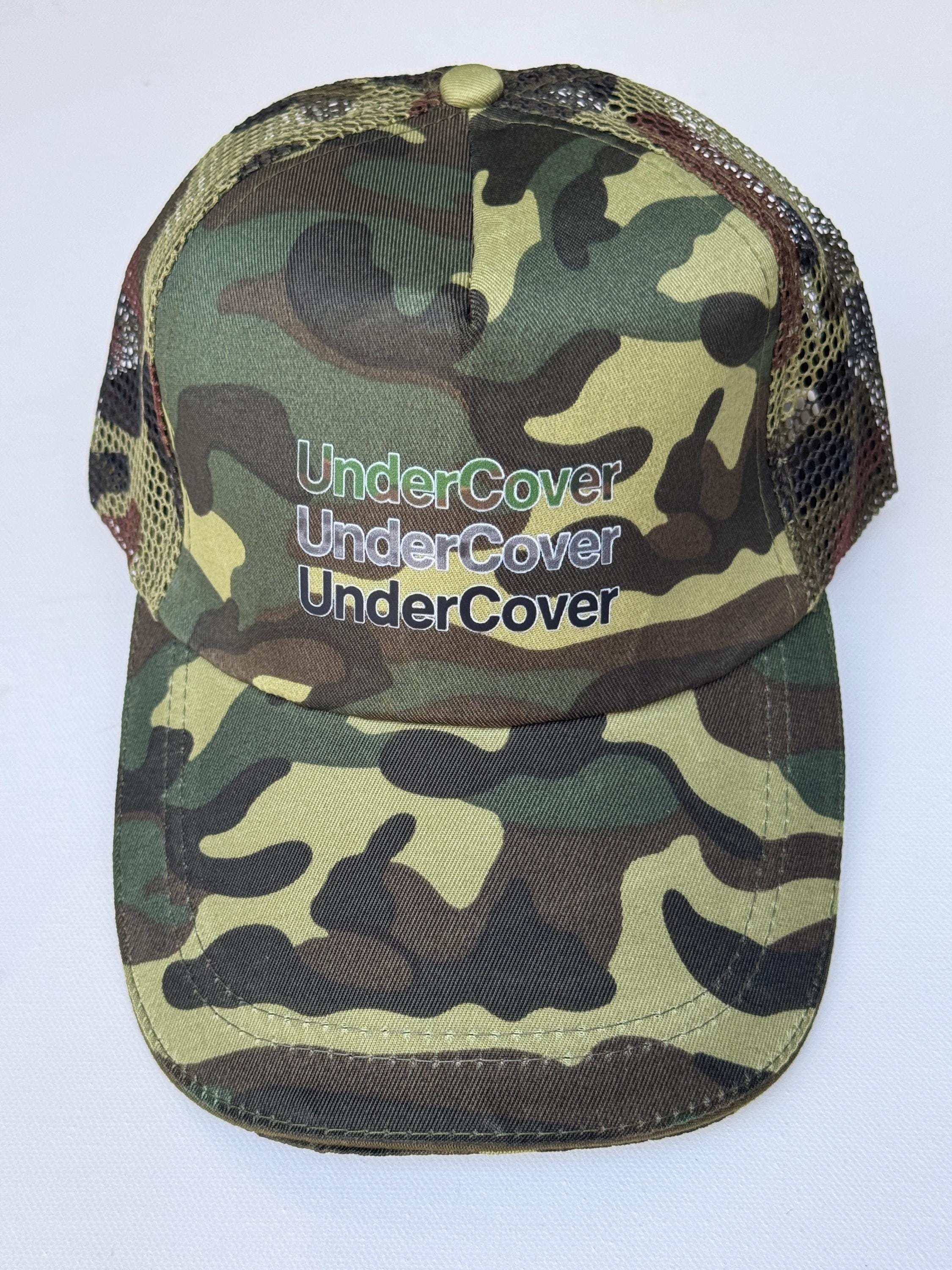Undercover Trucker Hat : Black or Camouflage Cap / Small Font