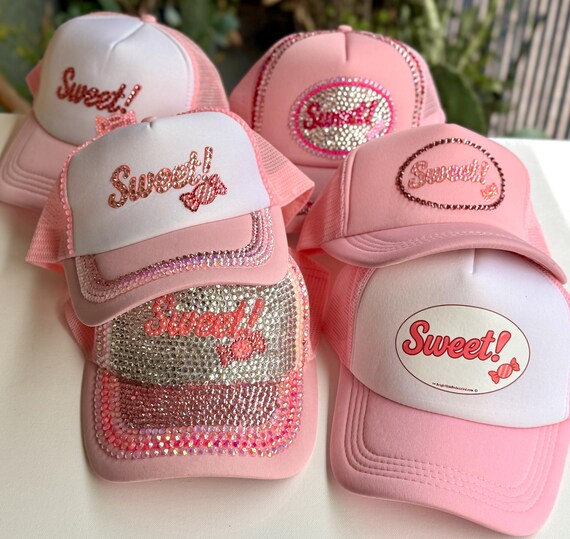 Sweet embellished hat Sweet Embellished Dolly Straw Hat. For Sale at Ruby Lane main image 2