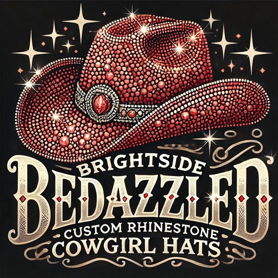Custom Cowboy Carter Style Hat / Inspired by Vintage Thierry