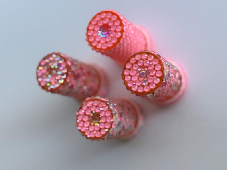 Pillenpotje met strassteentjes: sprankelende opbergdoos, reisaccessoire afbeelding 6