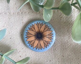 Sunflower | Pin Badge Button