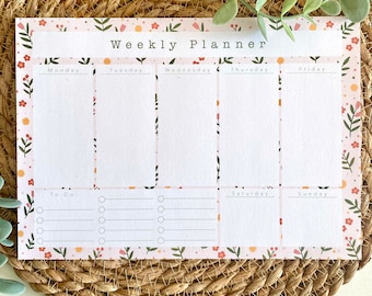 Weekly planner | notepad A5