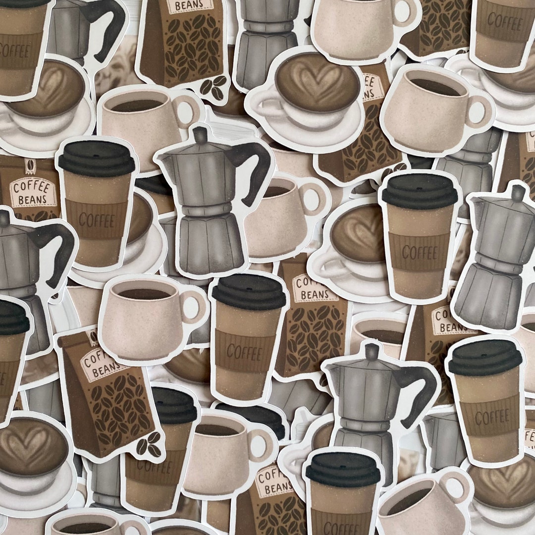 Coffeescript Stickers Coffee | Sticker Set of 6 - Etsy