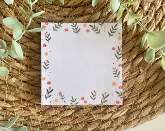 Flowers | mini Notepad