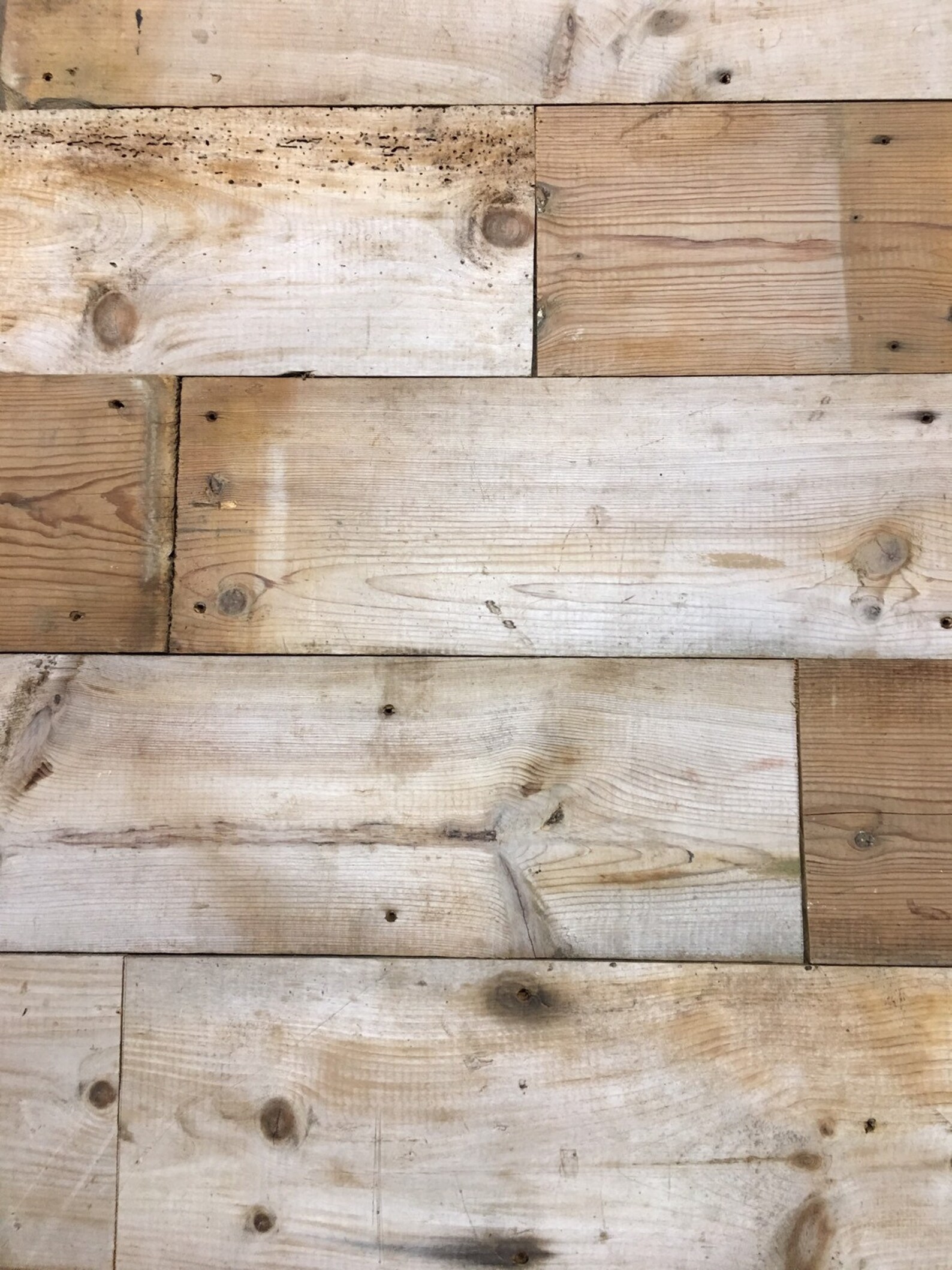 9 1/2 Wide Gold Reclaimed Wood Planks Wall Panels Shelves Etsy