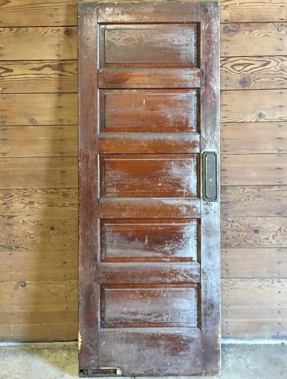 Antique Wood Door Antique Door Rustic Door Rustic Etsy