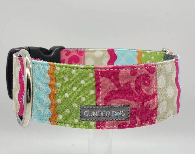 Buckle, Dog Collar, Great Dane, Labrador, Labradoodle, Boxer, German Shepherd, Golden Retriever, Goldendoodle, Large Breed ~ Beach Days