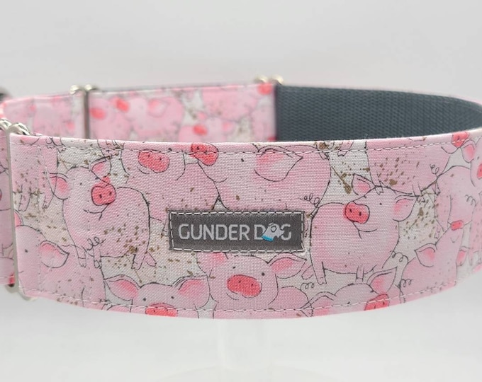 Martingale, Dog Collar, Great Dane, Labrador, Labradoodle, Boxer, German Shepherd, Golden Retriever, Goldendoodle, Large Breed ~ Little Pigs