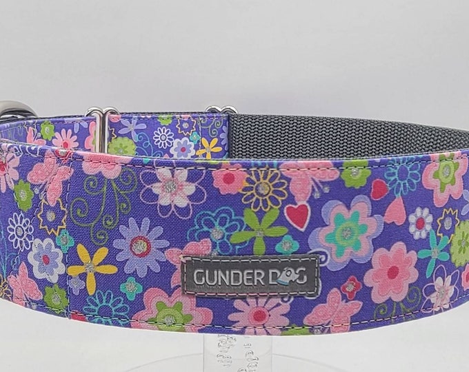 Martingale, Dog Collar, Great Dane, Labrador, Labradoodle, Boxer, Shepherd, Golden Retriever, Goldendoodle, Large Breed ~ Springtime