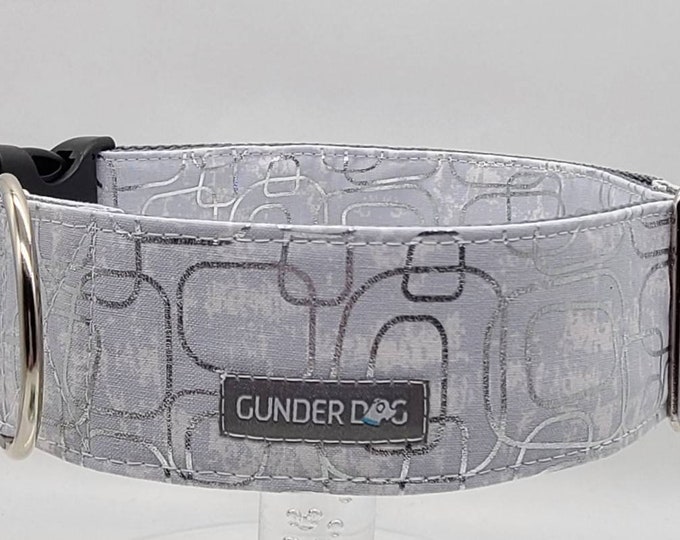 Buckle, Dog Collar, Great Dane, Labrador, Labradoodle, Boxer, German Shepherd, Golden Retriever, Goldendoodle, Large Breed ~ Linked Together