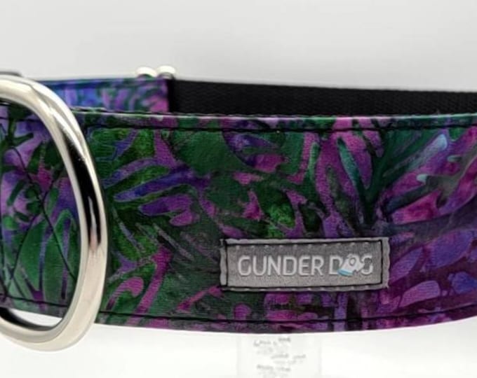 Buckle, Dog Collar, Great Dane, Labrador, Labradoodle, Boxer, German Shepherd, Golden Retriever, Goldendoodle, Large Breed ~ Purple Haze