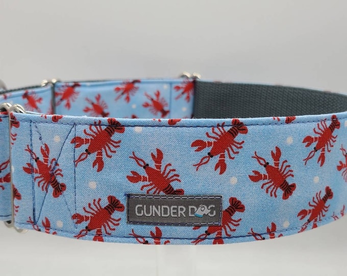 Martingale, Dog Collar, Great Dane, Labrador, Labradoodle, Boxer, Shepherd, Golden Retriever, Goldendoodle, Large Breed ~ Lobsters