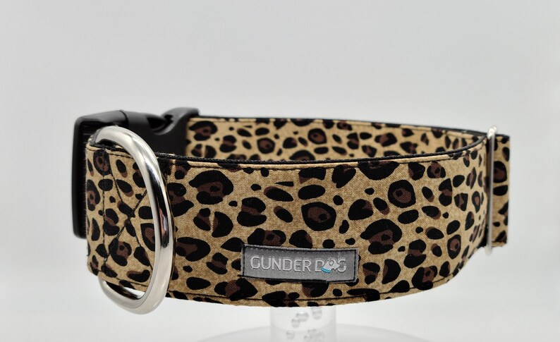 Boxer Great Dane Goldendoodle German Shepherd Dog Collar Labradoodle Golden Retriever Martingale Labrador Large Breed ~ Leopard