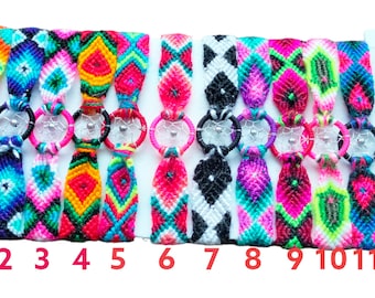 lot of 11 Peruvian Handmade Dreamcatcher Bracelet, Friendship Bracelet, Woven Bracelet, Good Energy Dreamcatcher Bracelet, Unisex Bracelet