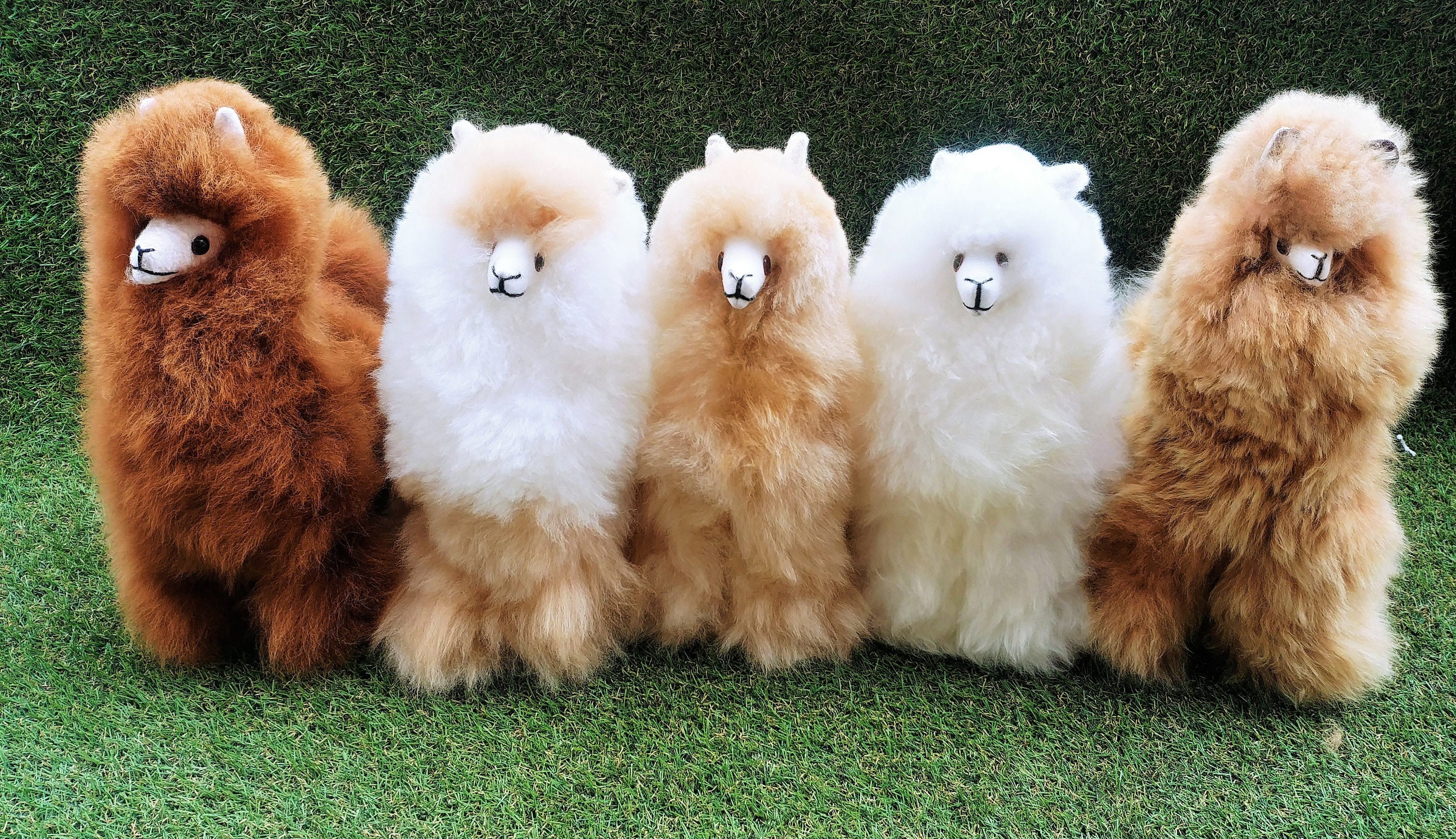 Real alpaca fur stuffed animal hotsell