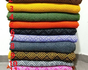 Luxury Alpaca blankets - colorful blankets , wool blankets - peruvian blankets , many colors available