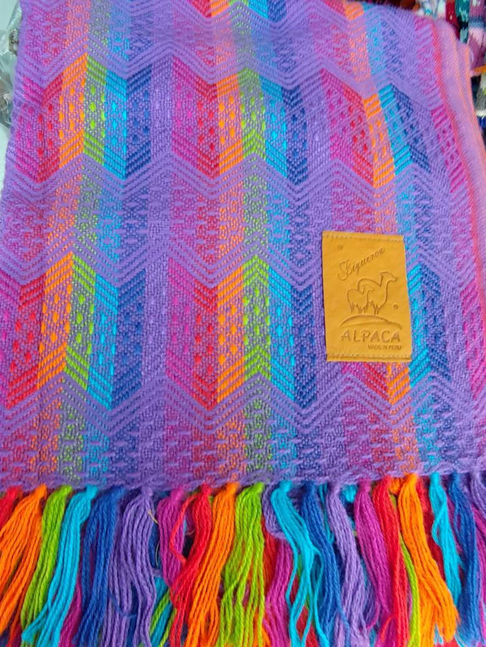 Luxury Alpaca blankets colorful blankets wool blankets Etsy