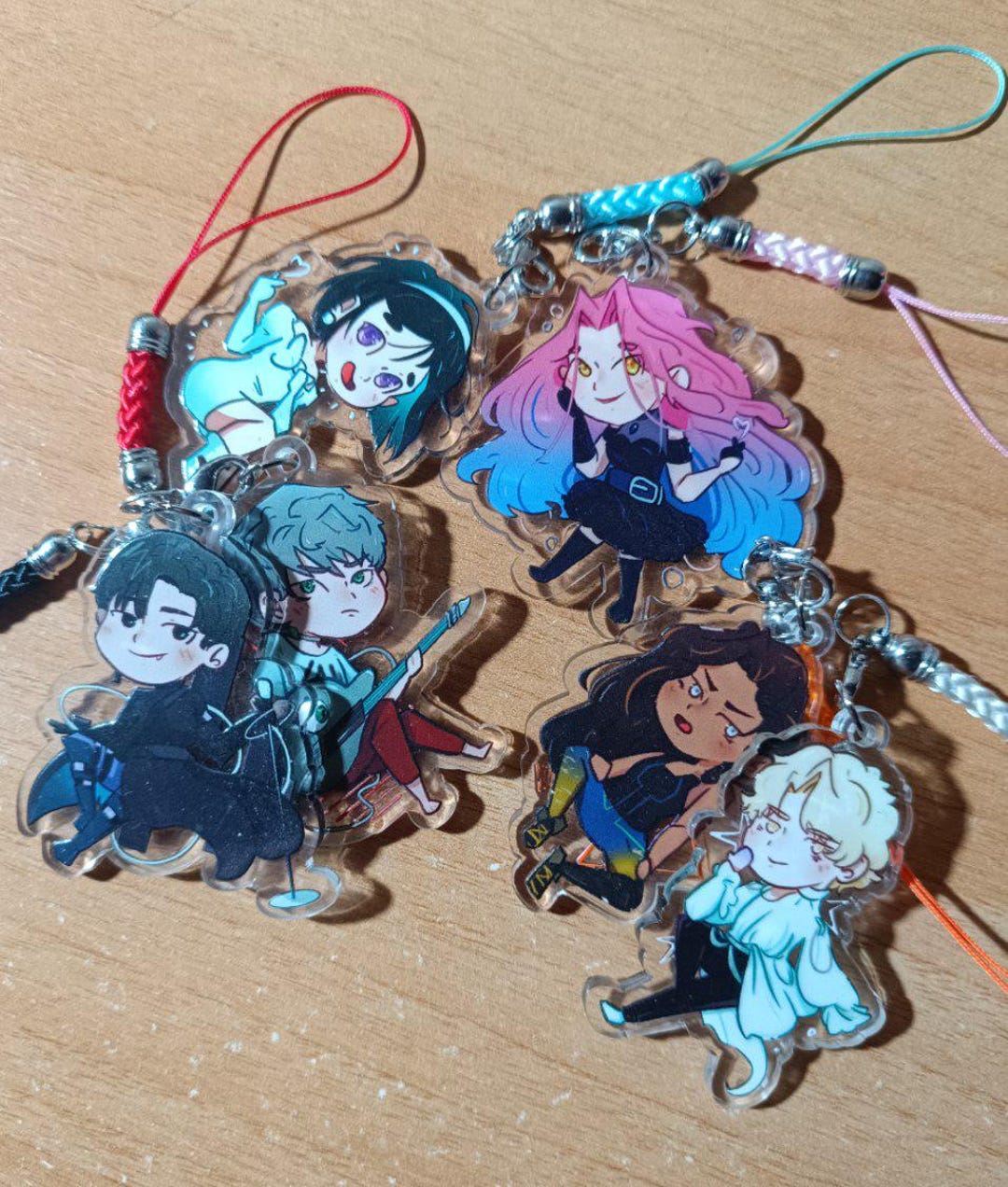 Alien Stage 5cm Acrylic Charms Keychains