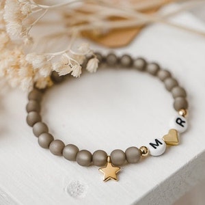 Armband personalisiert, personalisiertes Armband, Armband mit Namen, Perlenarmband, personalisierte Armbänder, Armband Frauen Bild 1