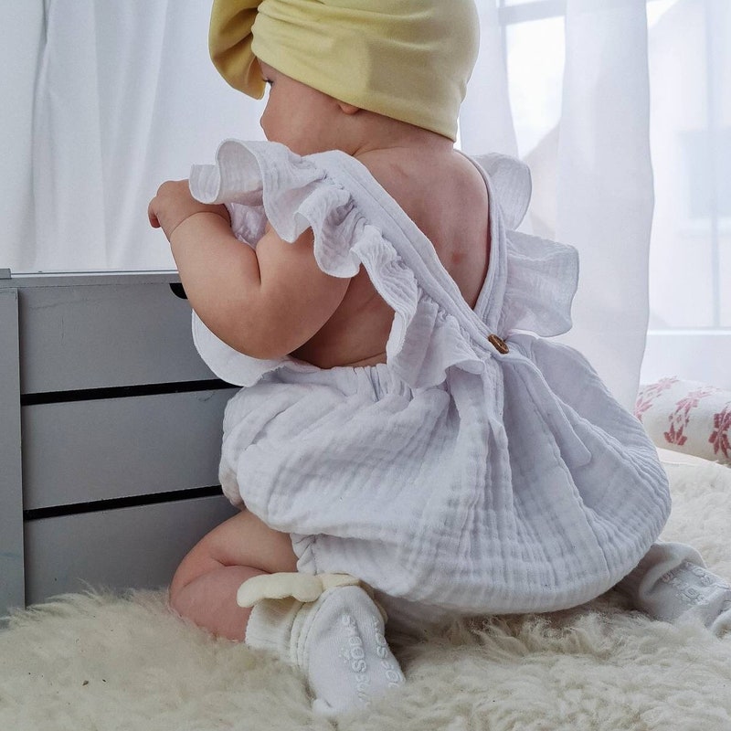 Baby Girl Ruffle Romper - Etsy