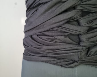 Biologische zwangerschapsgordel met Raw Edge, Bengkung buikband, nieuwe moeder buikomslag, postnatale lingerie, postpartum buikband, premium katoen
