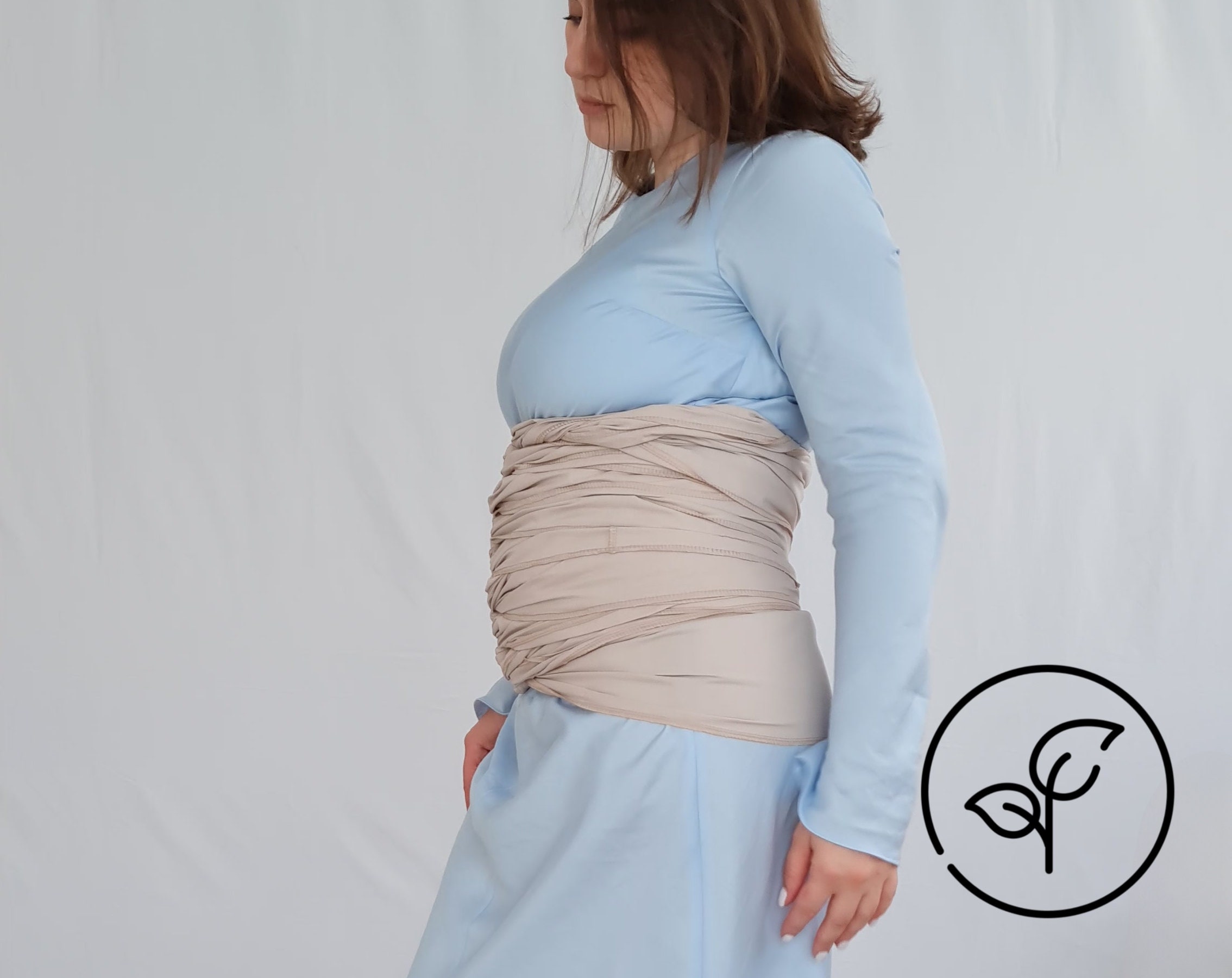 Postpartum Cotton Belly Band, Bengkung Belly Bind for New Mom -  Finland