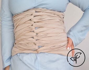 Bengkung belly binding, postpartum care package belt, Organic Maternity belt, Postnatal belly wrap, premium cotton in Germany
